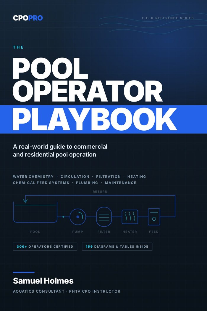 The Pool Operator Playbook by Samuel Holmes, front cover